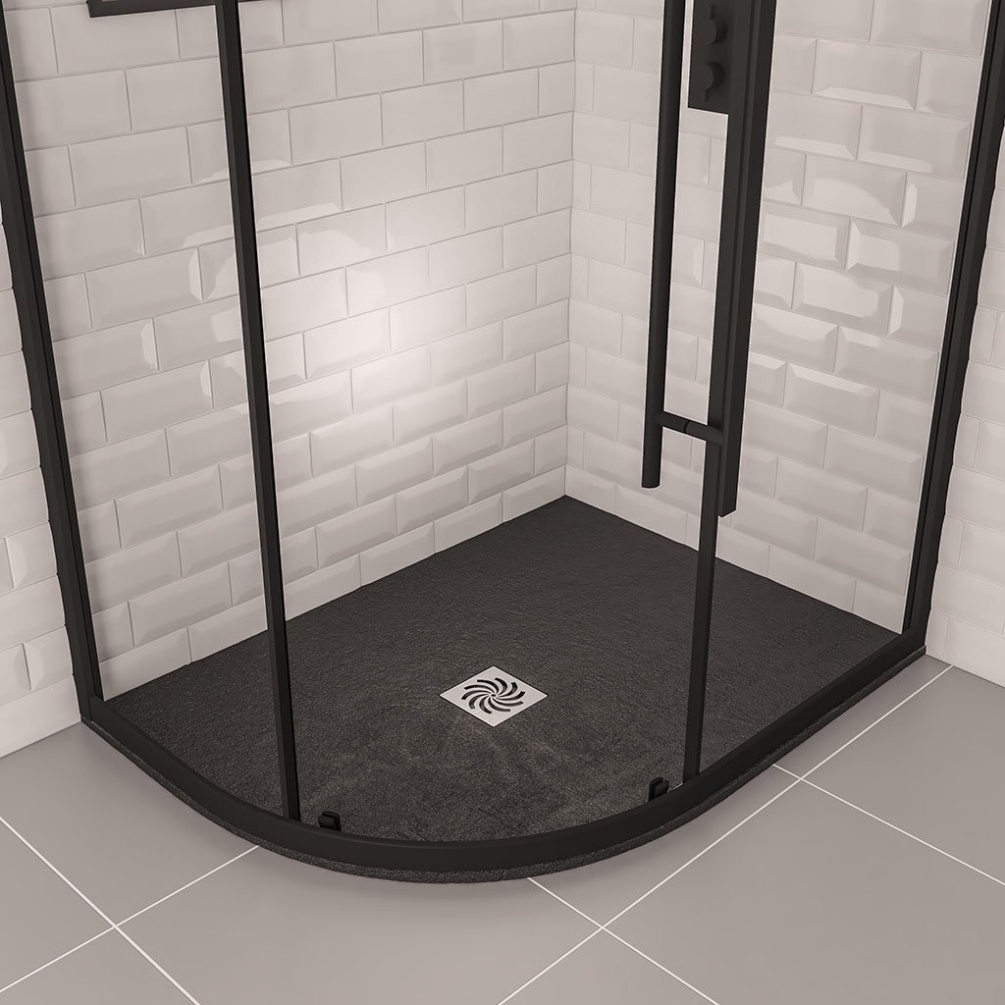 Eastbrook Crossland 1200mm x 900mm Offset Quadrant Shower Tray Lifestyle